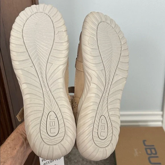 JBU Beige Mary Jane Sandals - Picture 4 of 4